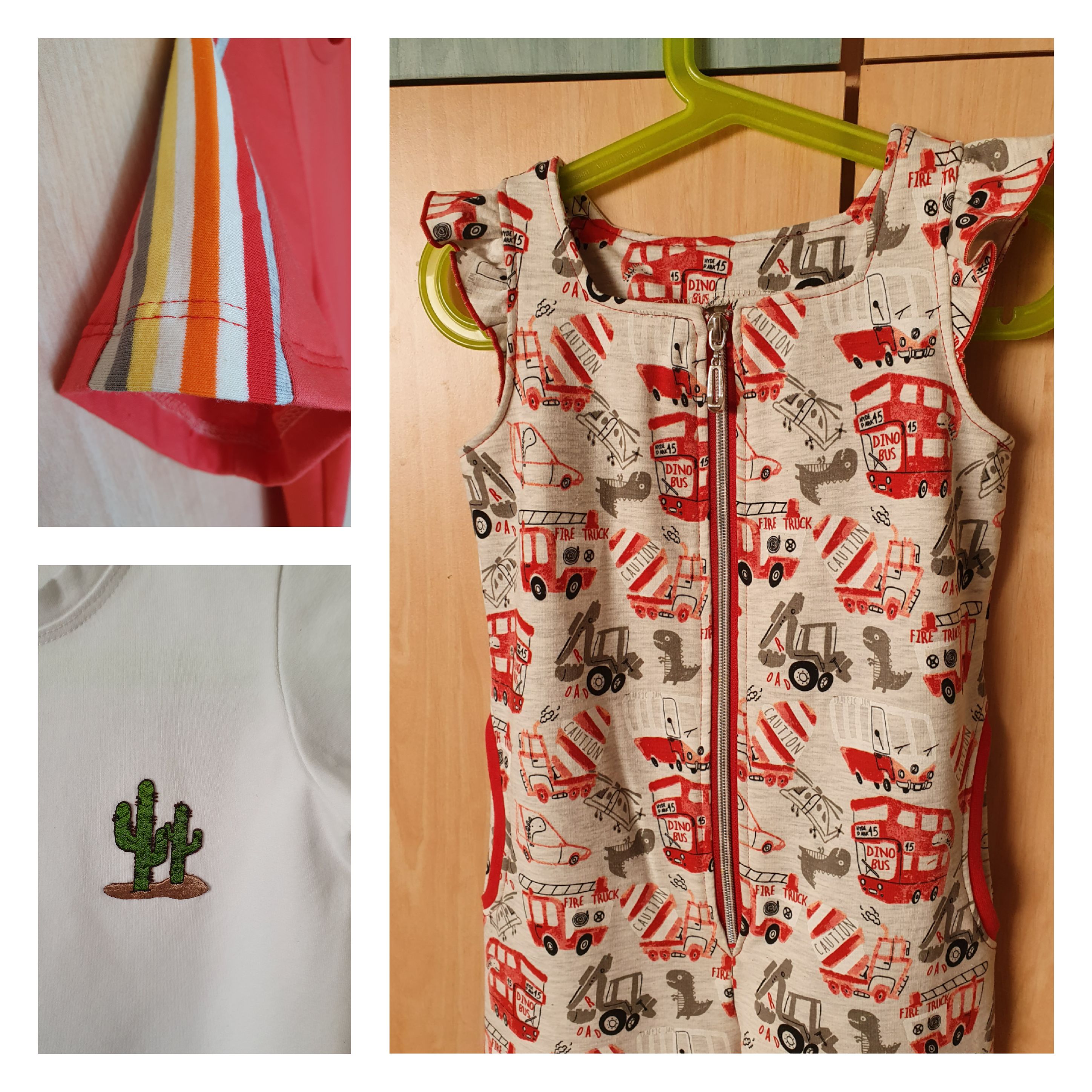 Combinaison n° 2 et t-shirts – Garde-robe d’Augustine #22