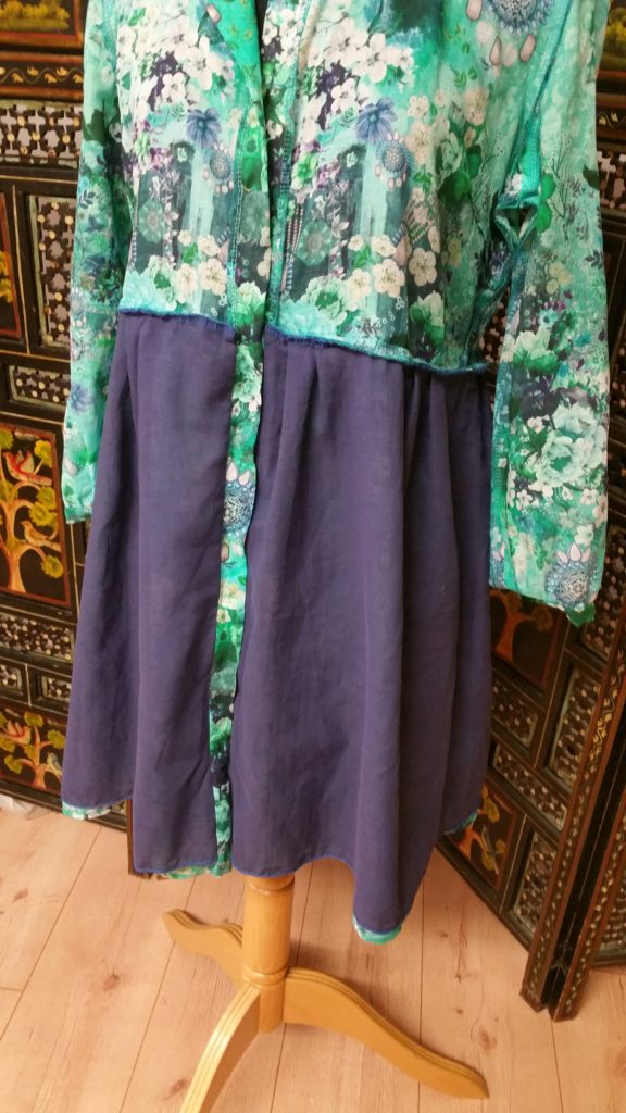 # Robe chemise / tunique Fashion Style n° 14, modèle 20 (mars 2017) Voile de coton du Fil amant