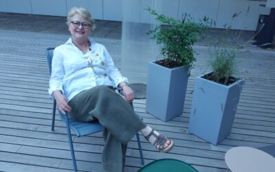 Chemisier blanc Burda hacké à ma façon